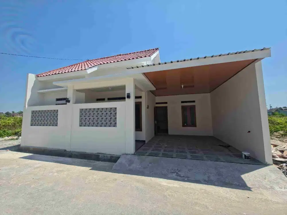 rumah progres finishing dekat stasiun gawok 3kamar tidur di trosemi