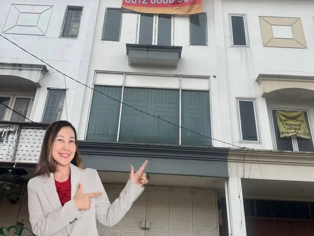 Dijual Ruko Komersil di Pinggir Jalan Kalimalang Kota Bekasi