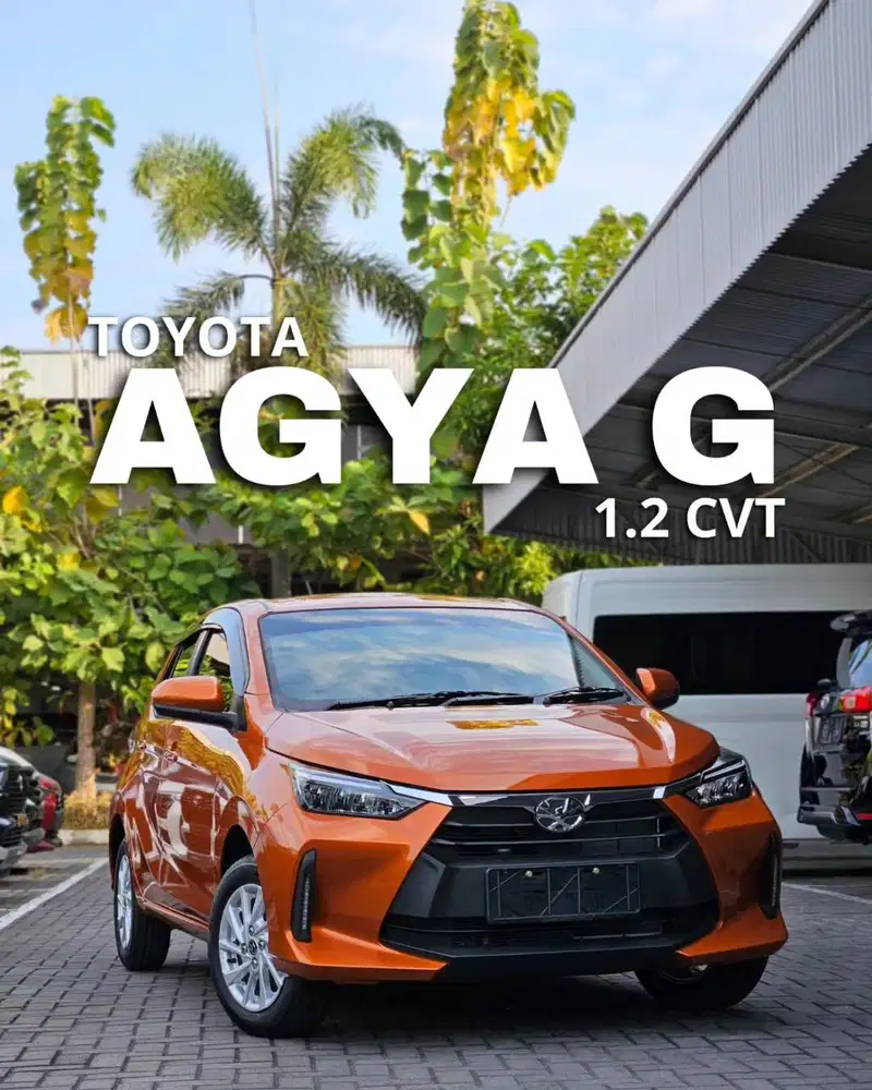 Toyota All New Agya 1.2 G CVT Automatic - New Promo DP Murah