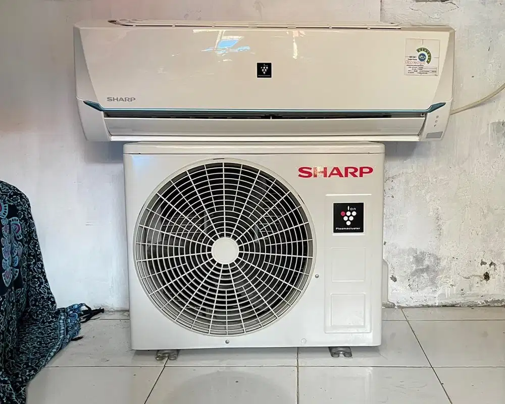 Jual AC Sharp 1/2 PK J-Tech Inverter Plasmacluster AloT