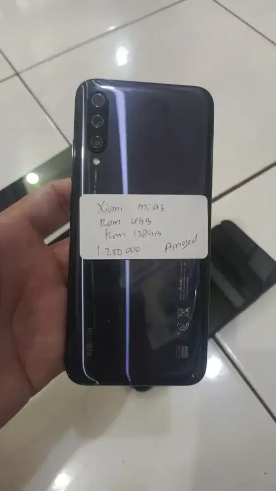 Hp Xiaomi mia3 mi a3 ram 4gb rom 128gb