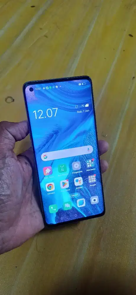 Oppo Reno 4 pro ram 8/256g layar lengkung