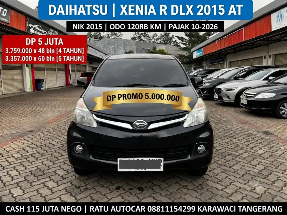 DP PROMO 5JT XENIA R DLX MATIC 2015 BLACK EDITION