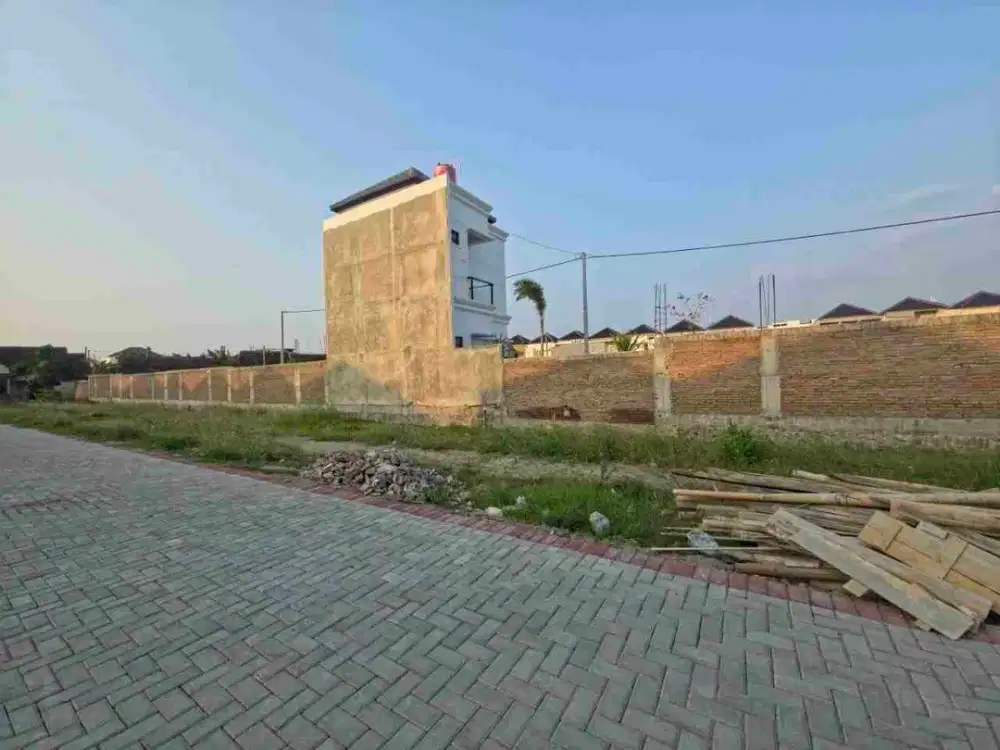 Tanah Pekarangan Siap Bangun Lokasi Dekat Luwes Gentan Strategis