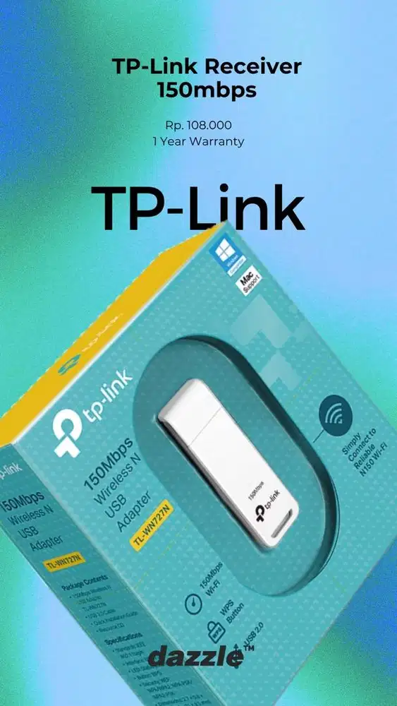 TPLINK WIFI RECEIVER