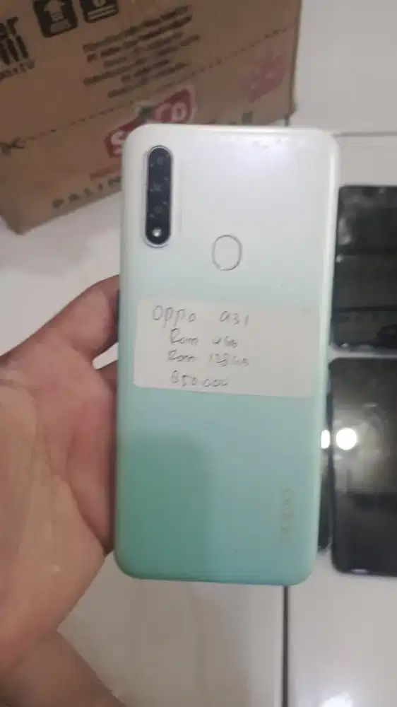 Hp oppo a31 ram 4gb rom 128gb second
