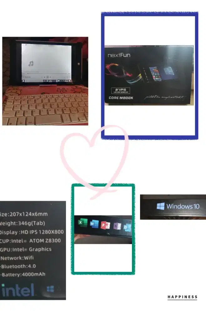 Tablet pocket 8 inch