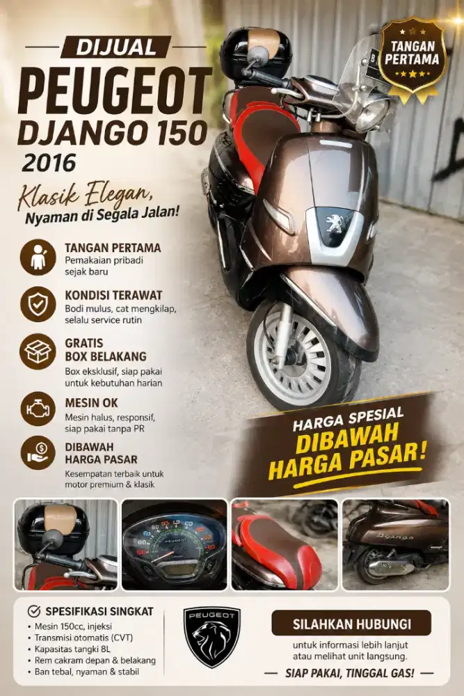 Peugeot Django 2016