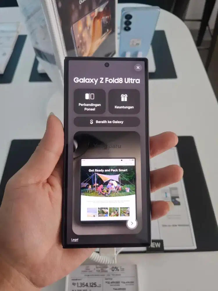 Samsung galaxy fold 8 ultra cash credit