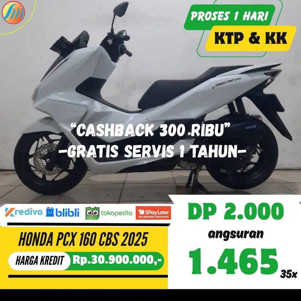 HONDA PCX 160 CBS TAHUN 2025