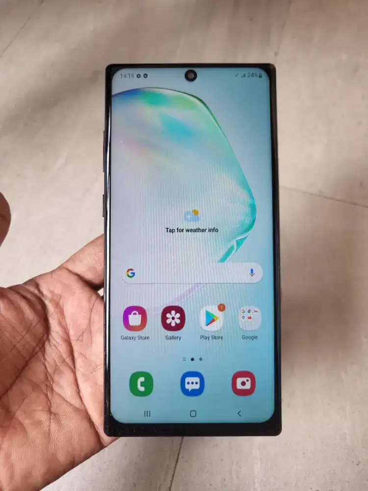 Jual cepat samsung note 10 plus ram 12/256 fullset