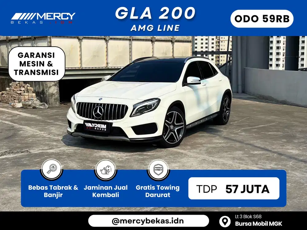 Odo 36 ribu Mercedes Benz GLA 200 Amg 2015