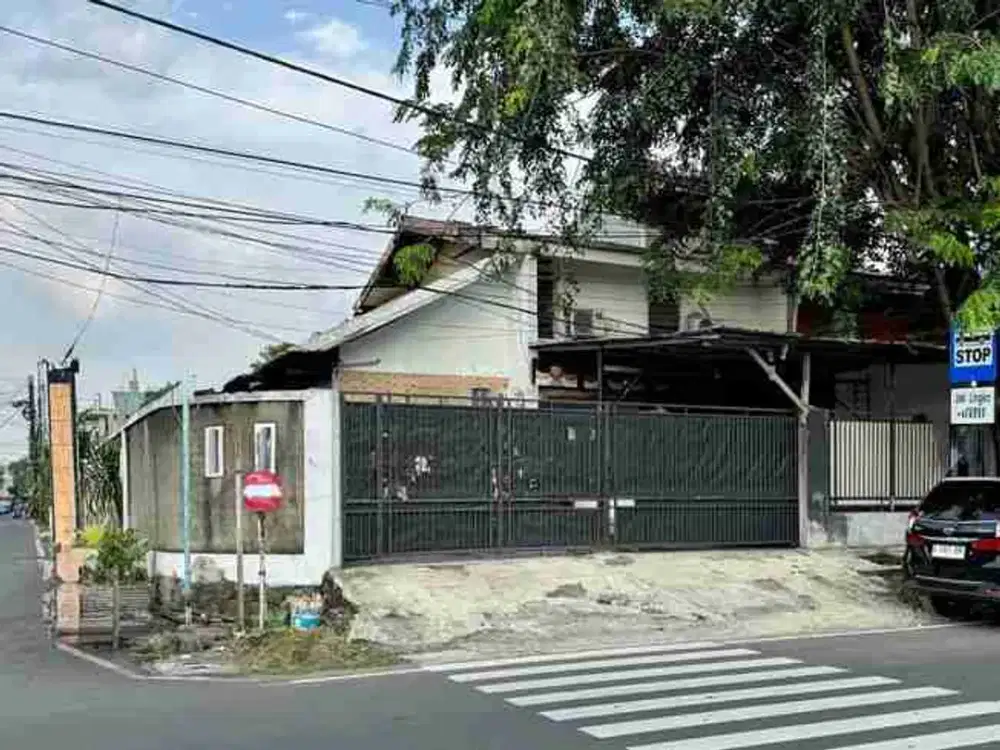 rumah strategis pinggir jalan raya malaka Duren sawit