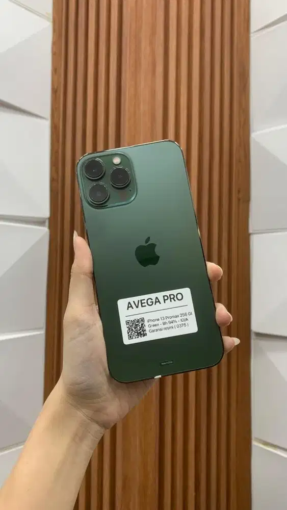 Iphone 13 Promax 256 gb alpine green garansi resmi