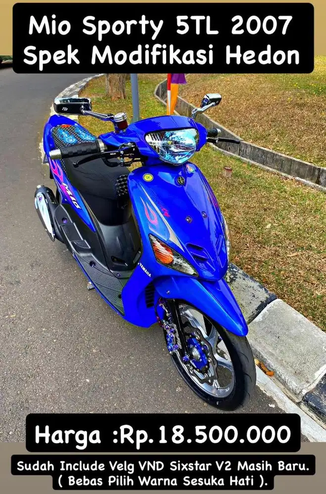 Yamaha Mio Sporty 5TL 2007 Full Spek Hedon
