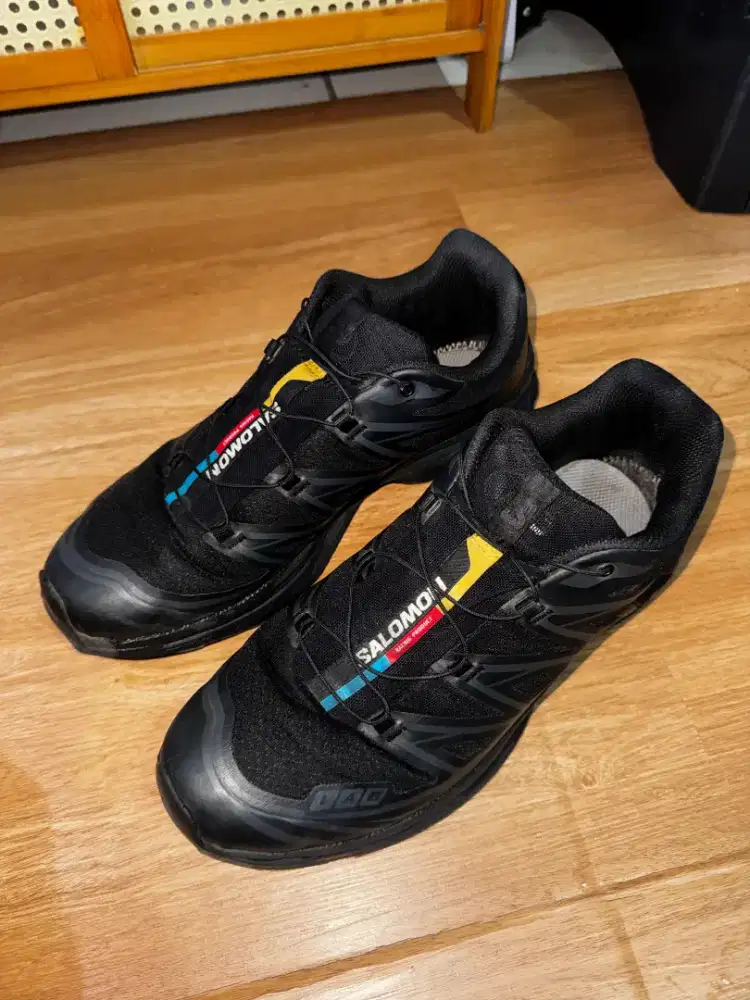 SALOMON XT 6 BLACK PHANTOM ORIGINAL SIZE 44 2/3