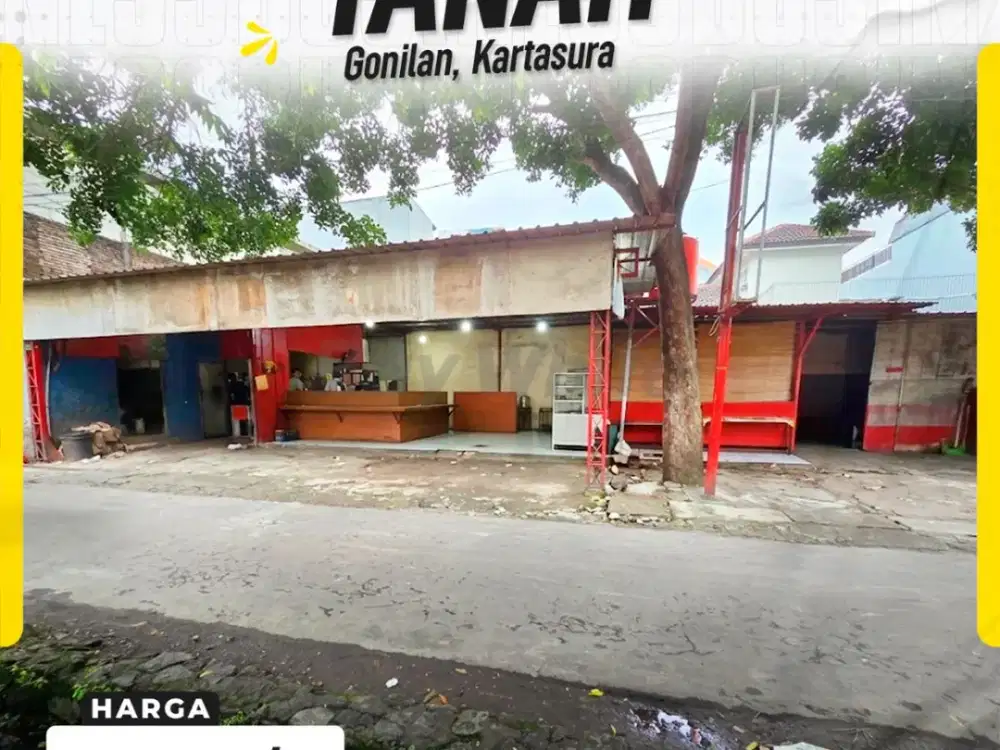 Tanah Strategis Mobil Simpangan Dekat Kampus UMS Solo, gonilan Kartasura