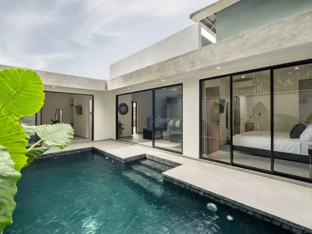 FOR LEASEHOLD | MODERN MINIMALIST VILLA – STRATEGIC LOCATION IN KEROBOKAN