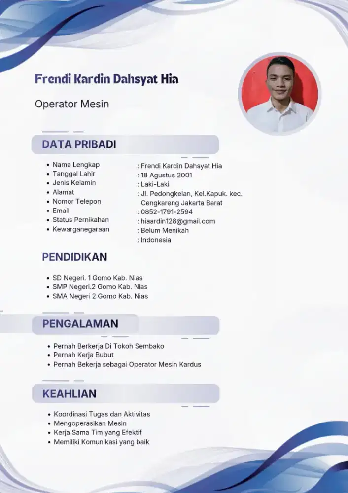 Sedang mencari Pekerjaan