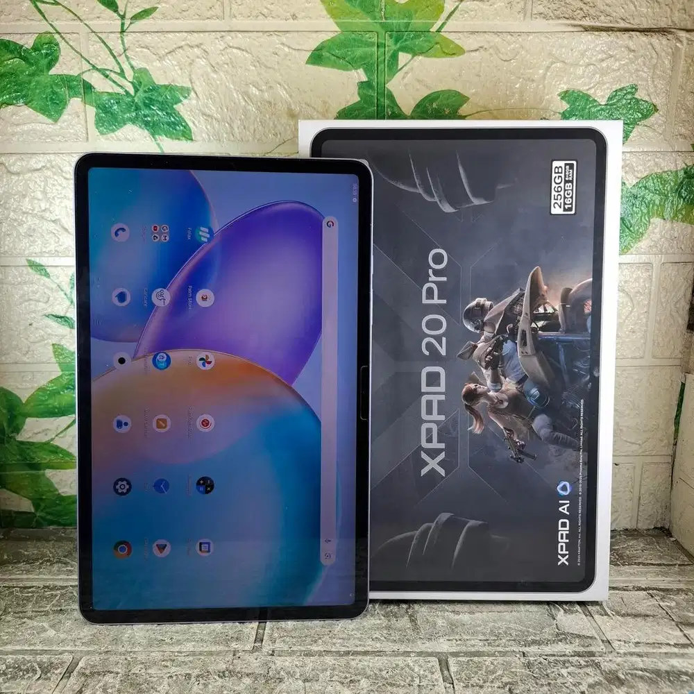 Infinix xpad 20 pro Ram 8/256 GB Lengkap mulus bisa pake kartu