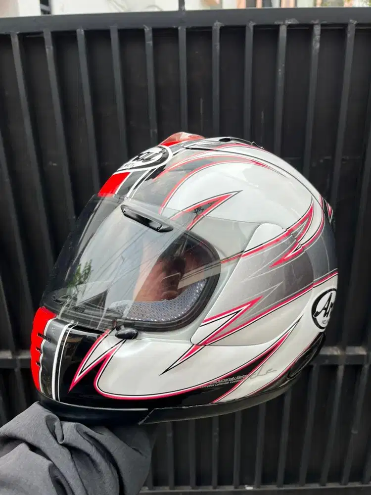 Arai Rapide SR Spiral Red JDM