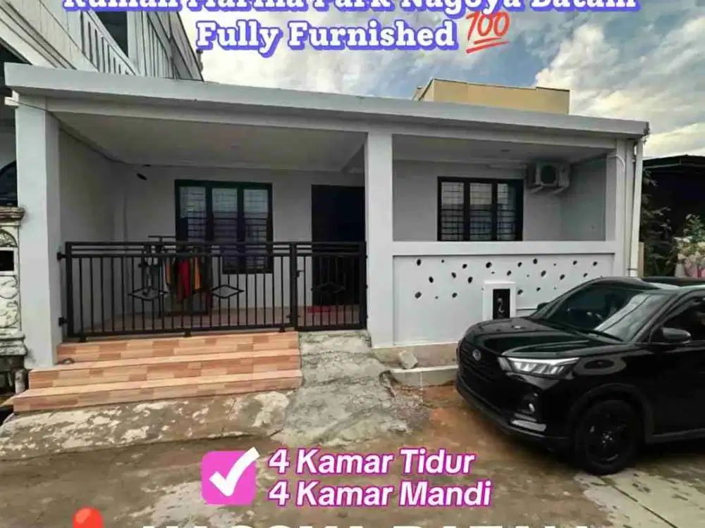 Dijual Cepat Rumah Marina Park Batam Nagoya Batam Fully Furnished Siap Huni