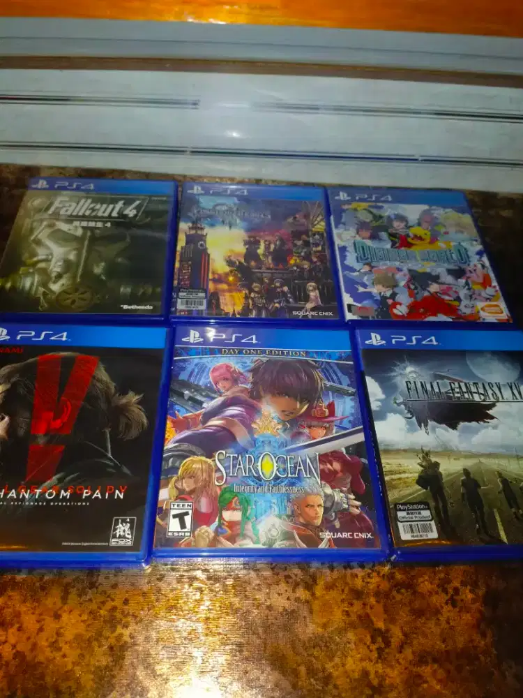 KASET PS 4 GAMES ADA 6 BD TAKEE ALL ATAU SATUAN