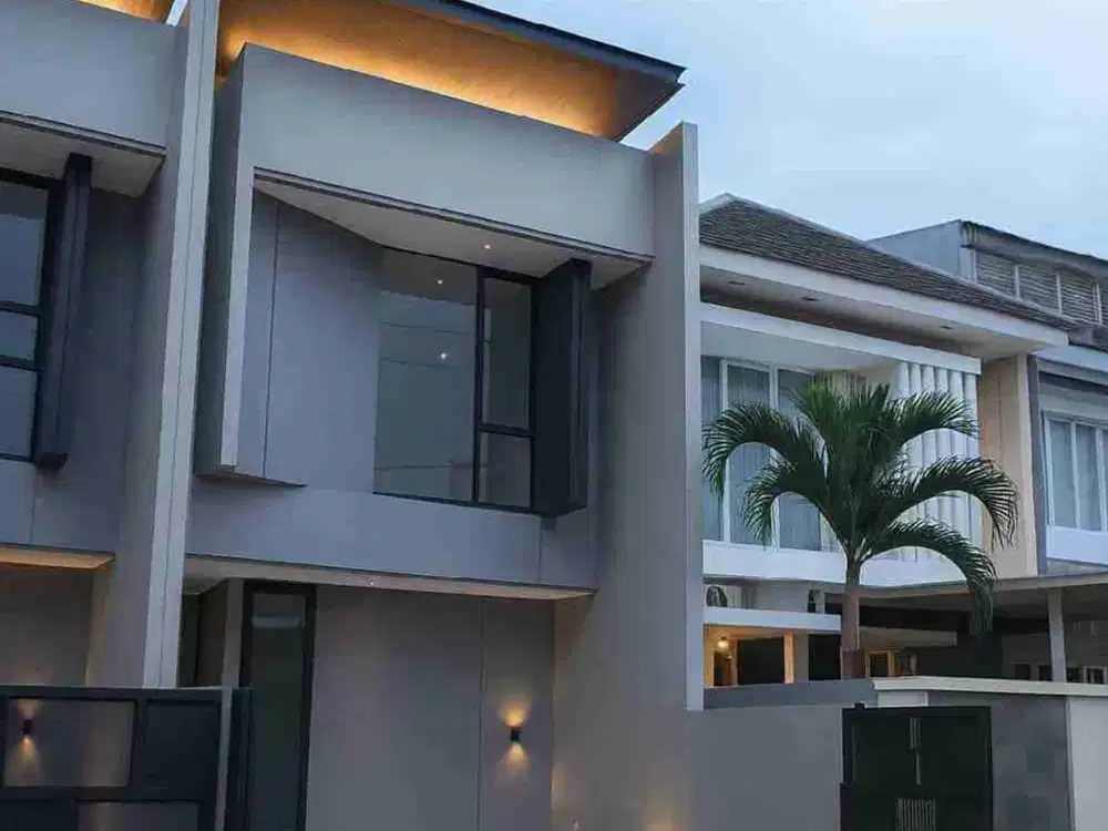 Perumahan Sutorejo Prima Indah Utara Mulyosari Surabaya Jual Rumah 2 Lantai SHM IMB
