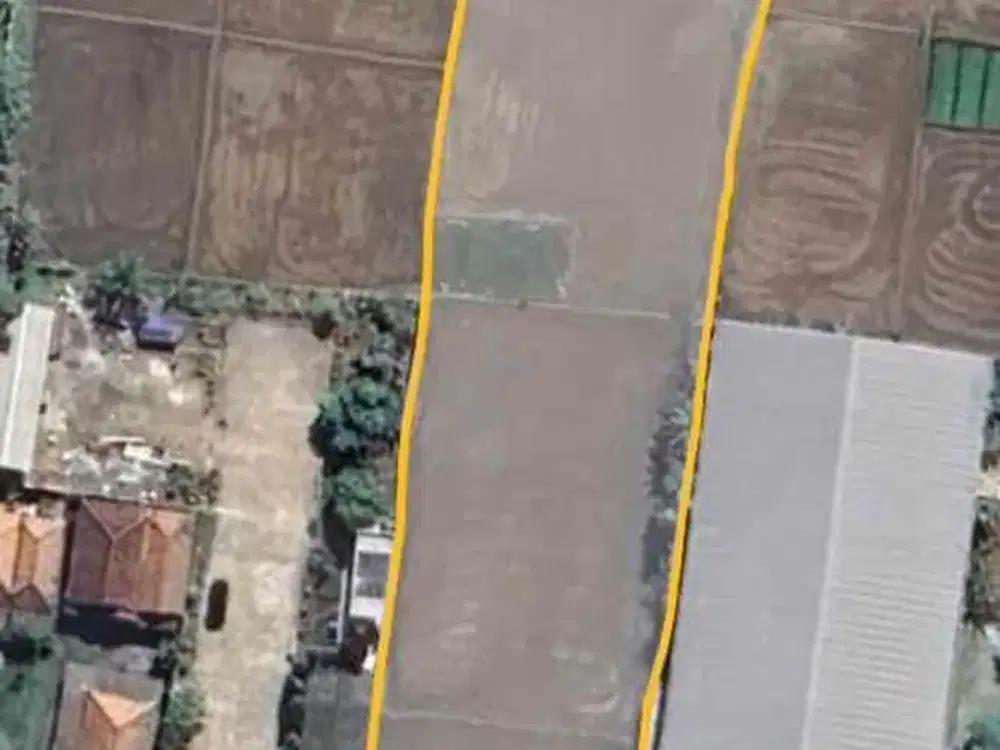 dijual tanah strategis di pinggir jalan raya inspeksi kalimalang cikarang pusat bekasi jawa barat