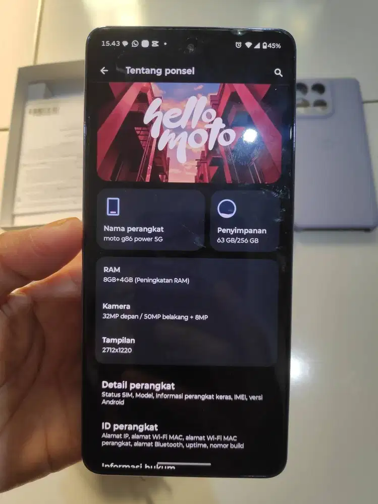 Motorola moto g86 power 5g