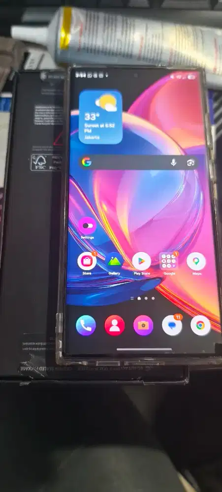 s23 ultra red 12/1tb ex sein lengkap