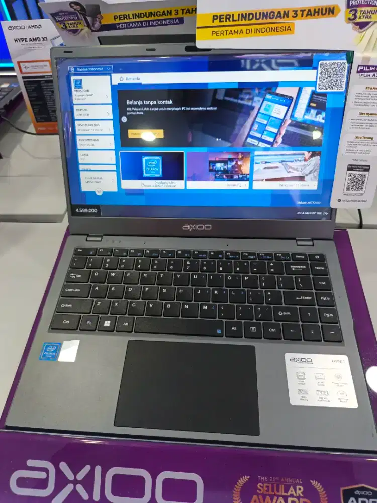 Kredit laptop axioo dp mulai 0 bebas 2x angsuran