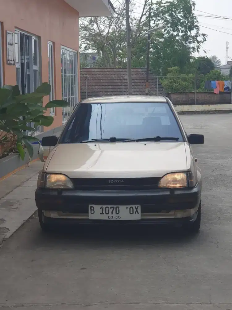 Toyota Starlet 1989 manual