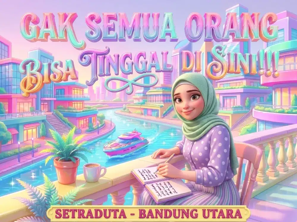 JUAL RUMAH DI SETRADUTA, PASTEUR, SARIJADI, BANDUNG UTARA.