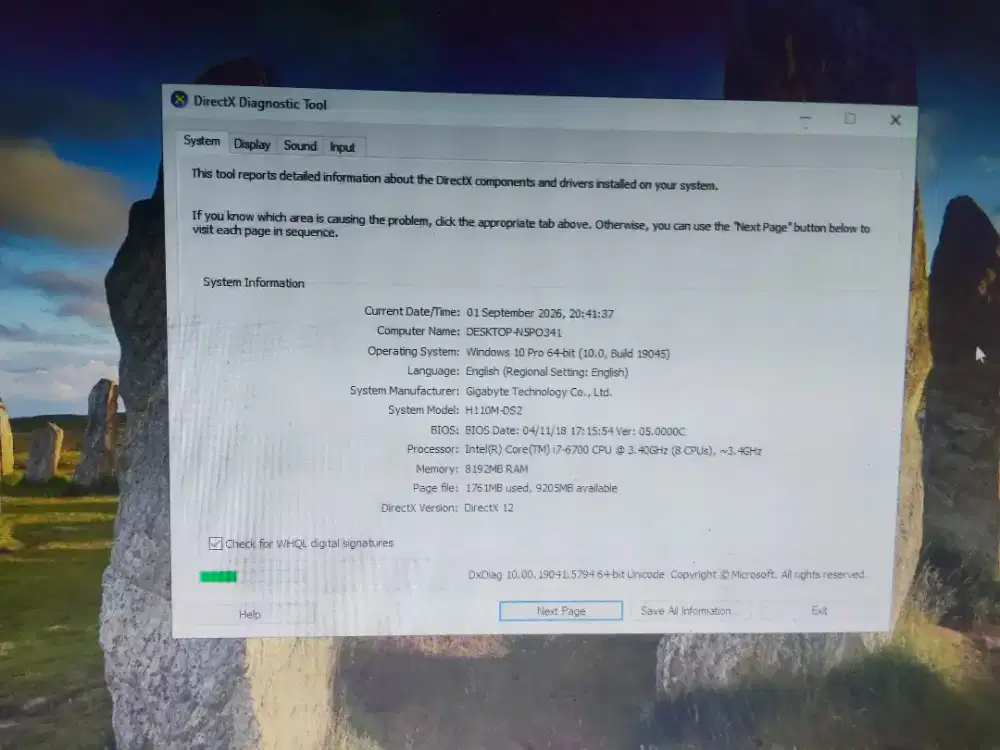 pc full set pake vga nvidia gt630