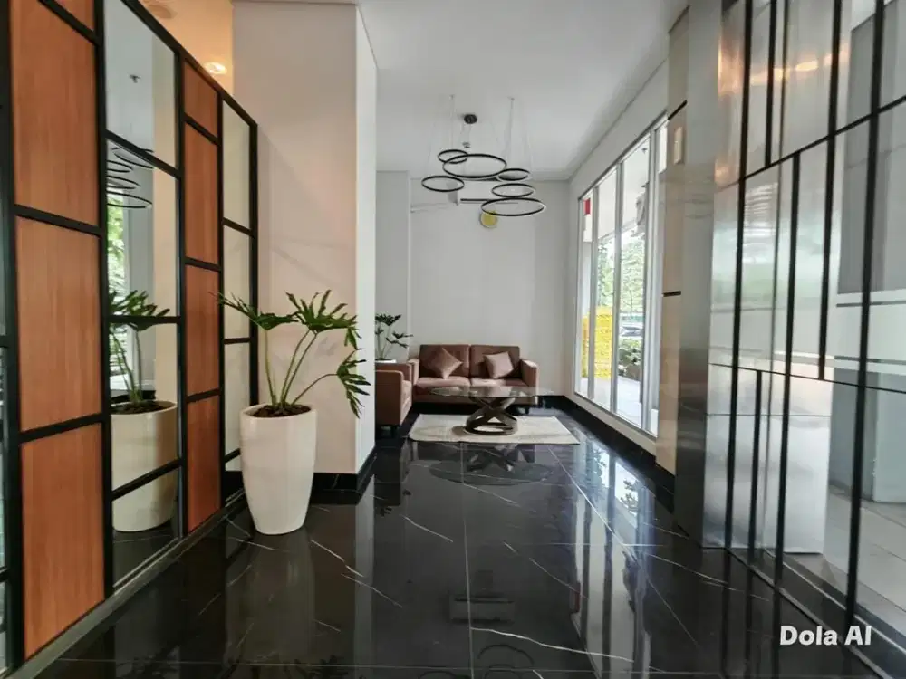 Di jual apartemen siap huni di emerad Bintaro di lantai 2