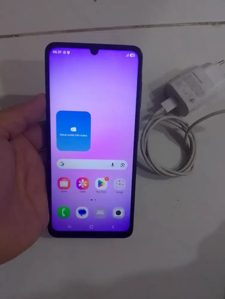 Second Samsung A07 4/128gb mulus banget Sein unit+casan ORI no minus