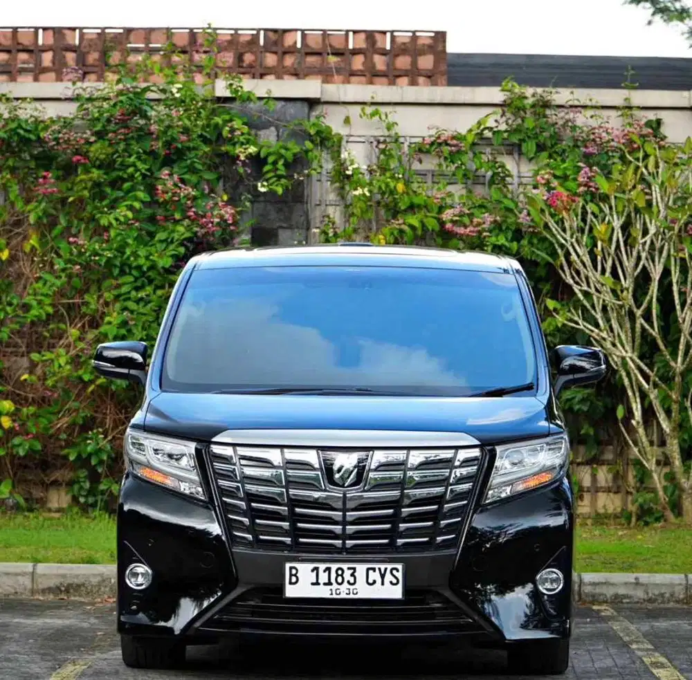 Alphard G Atpm 2015 Km 50rbu
