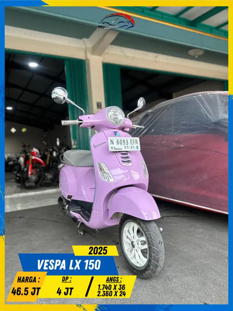 VESPA LX 150 2025 BARANG ISTIMEWA HIKMAH MOTOR KEPUH MALANG