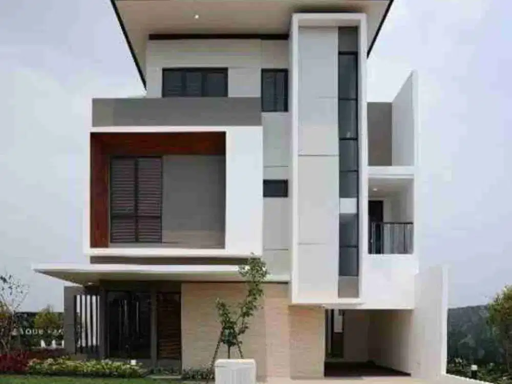 jual cepat rumah modern 3 lantai full furnished di cluster maninjau, ASYA, Jakarta timur