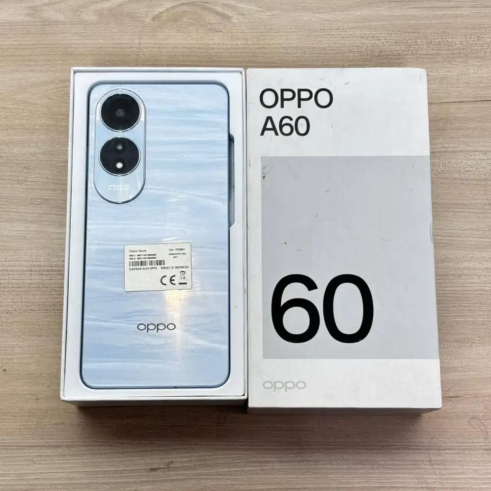 OPPO A60 8GB / 128GB Siap Pakai