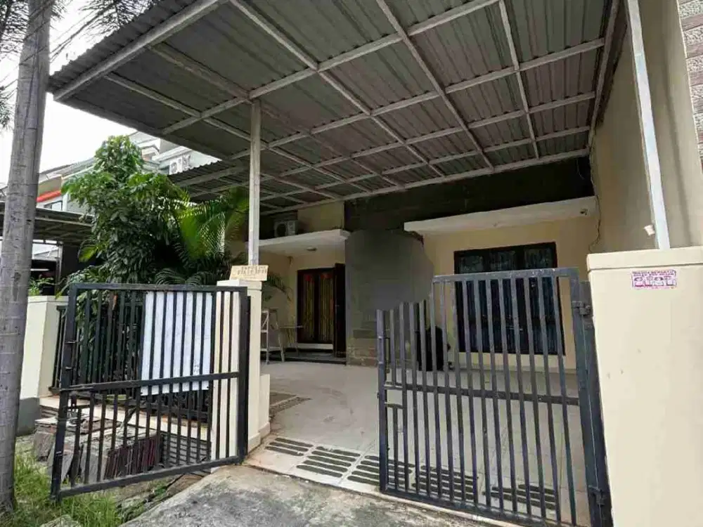 rumah semi furnish dalam cluster hadapan indah 2 bekasi