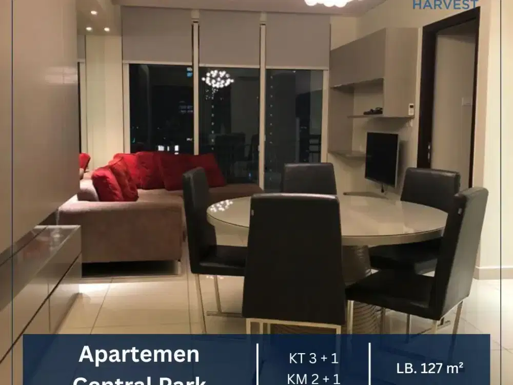Disewakan Cepat Sangat Murah APARTEMEN CENTRAL PARK Jakarta Barat