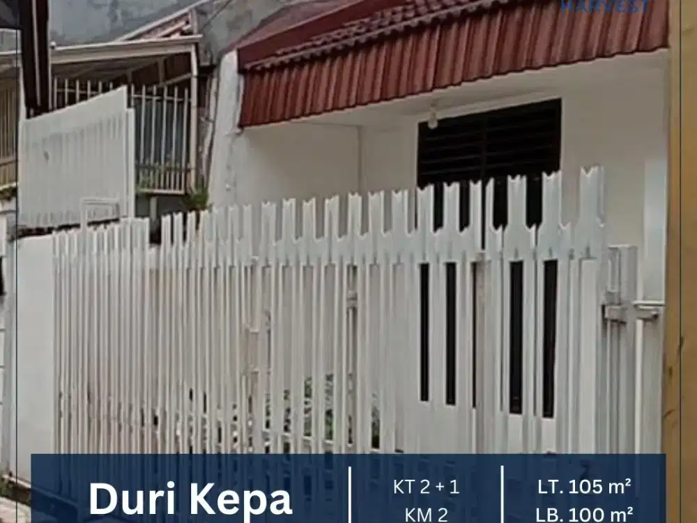 Disewakan Cepat Rumah Tinggal siap huni Sangat Murah di Duri Kepa