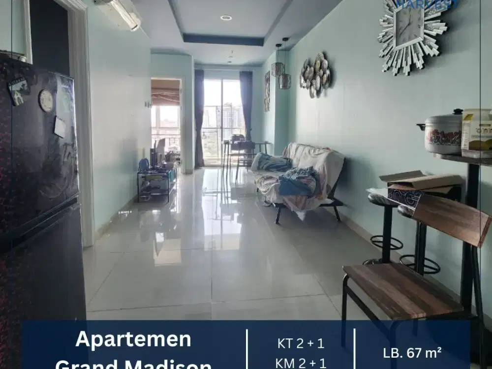 Dijual Rugi Apartemen Grand Madison