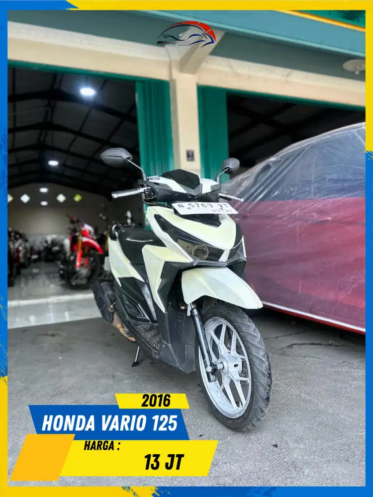 HONDA VARIO 125 2016 MURAH MERIAH BOSSKU HIKMAH MOTOR KEPUH MALANG