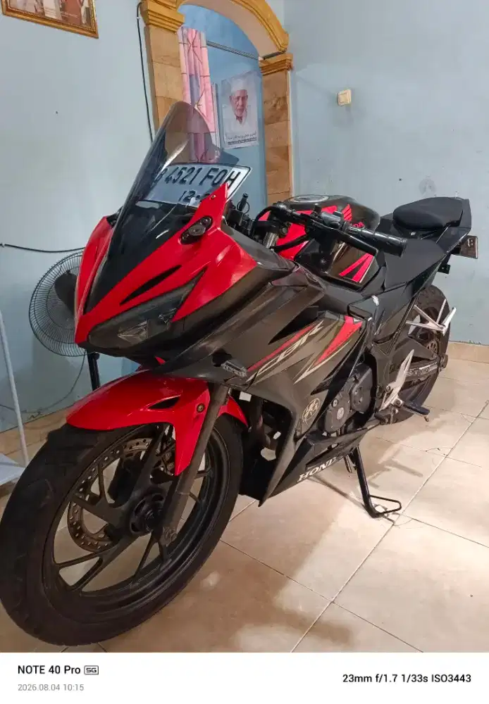 Honda CBR 150 th 2018 facelift red series