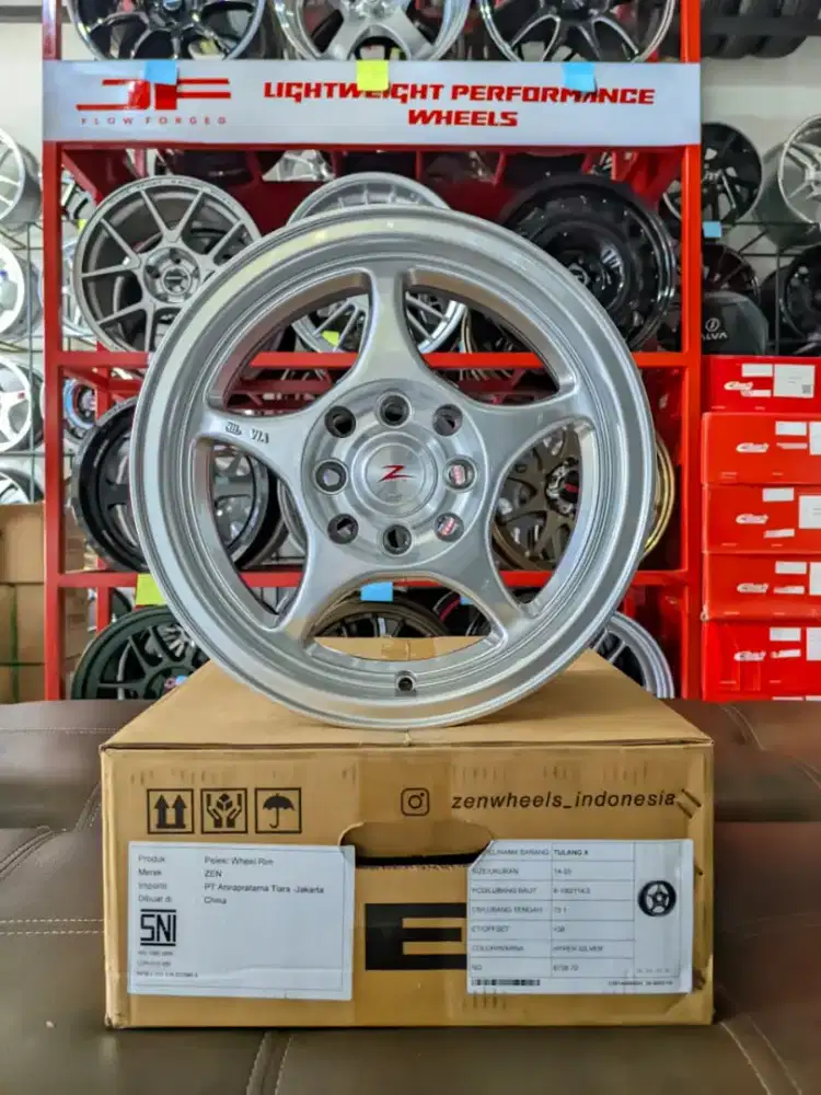 Velg enkei tulang r14 4x100/114 lbr5,5 et38
