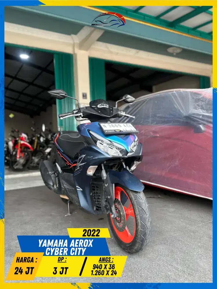 YAMAHA AEROX CYBER CITY 2022 GASS POLL HIKMAH MOTOR KEPUH MALANG
