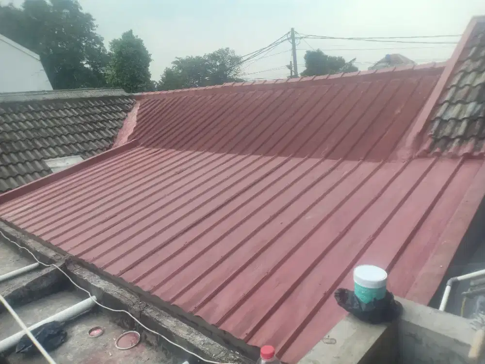 Terima pasang rangka atap baja ringan